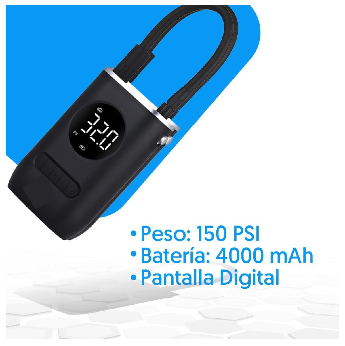 Inflador - Compresor de aire Carro Moto